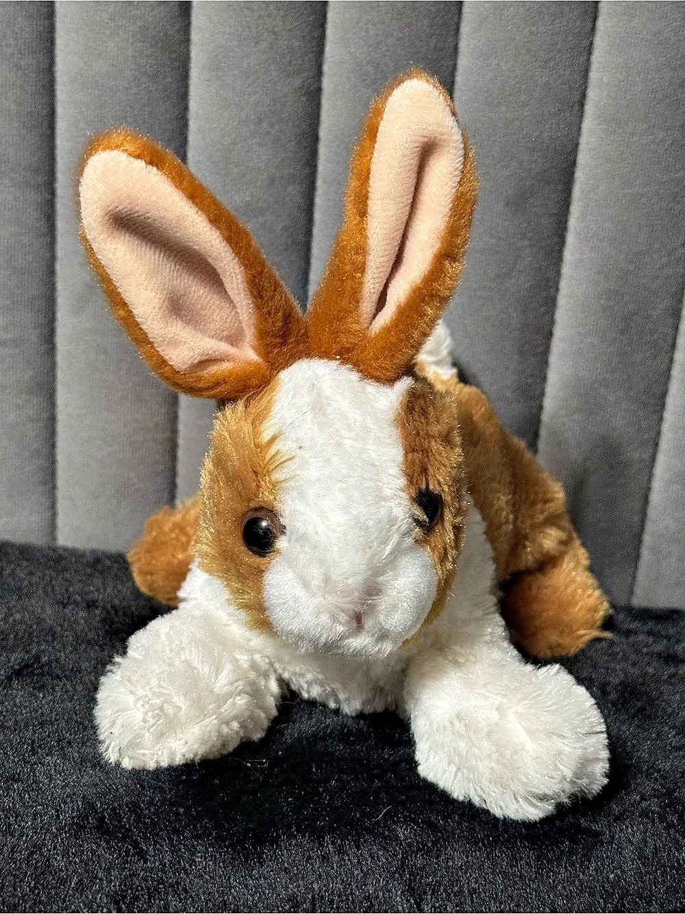 Dutch Rabbit Brown & White Bunny Plush